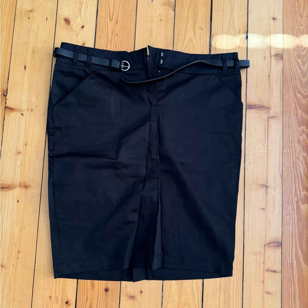 Mango Black Skirt (high Knee height)